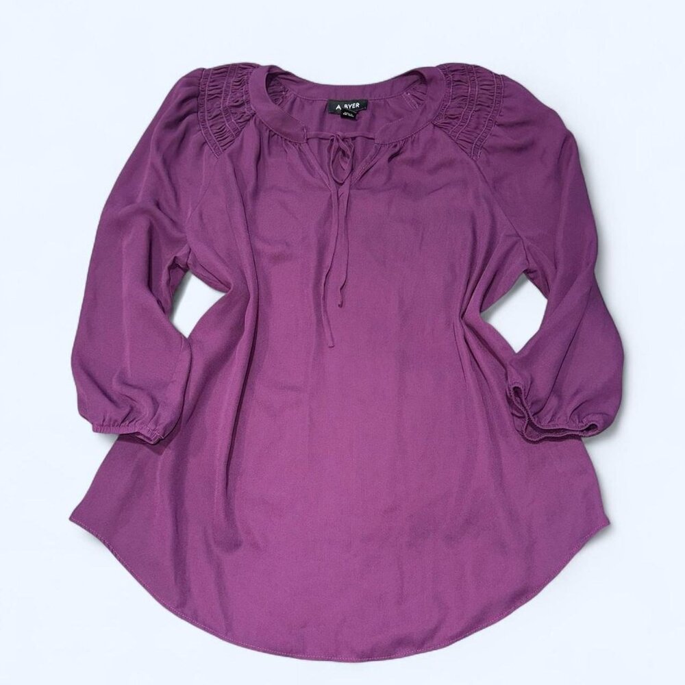 A Byer Purple Blouse